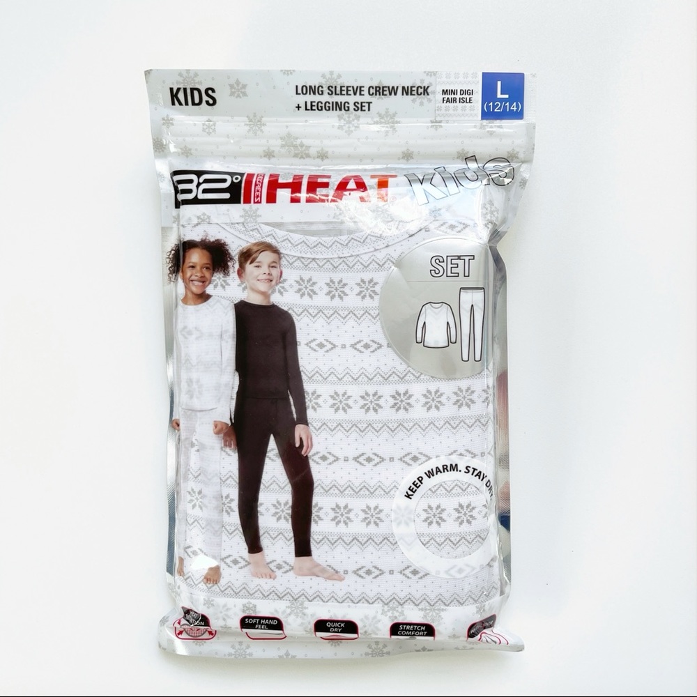 NWT 32 Degrees Heat Leggings Set